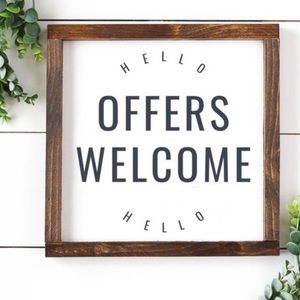 Make me and offer!!!!